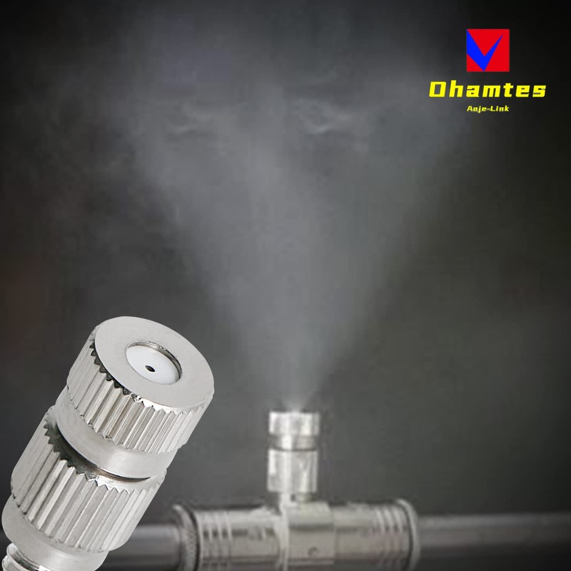 Ohamtes 4 Pieces Orifice Diameter 0.15mm (0.006") G3/16 (10-24 UNC)