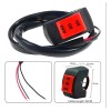 Switch De 3 Pasos C Cable Para Faros Auxiliares
