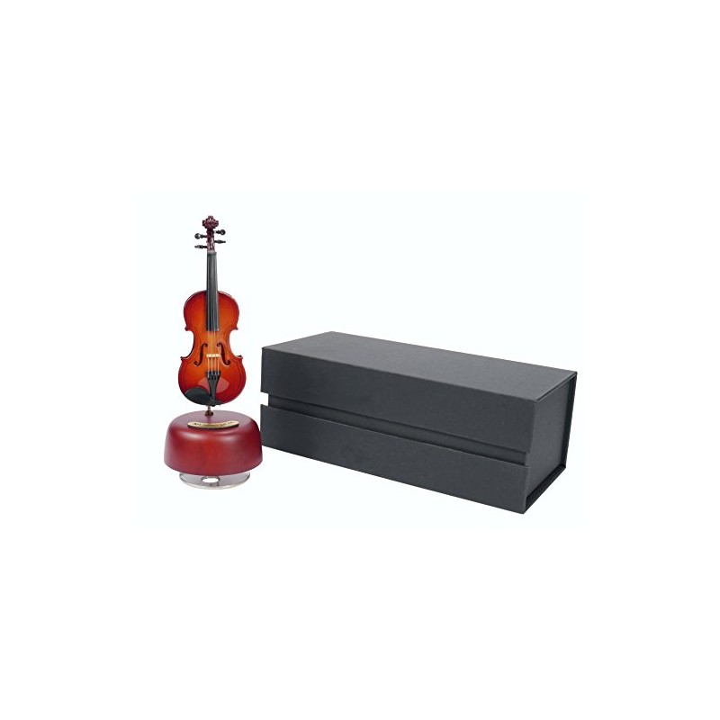 mugesh Music Box Violin Danube Waltz - Gift for Musicians