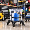 Rolling Bucket Dolly for Car Wash Use – 360° Swivel
