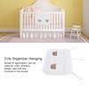 Crib Organizer Hanging Cute Patterns Soft Cotton Practical Storage Supplies