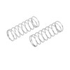 sourcingmap 0.6mmx12mmx35mm 304 Stainless Steel Compression Springs Silver Tone 10pcs