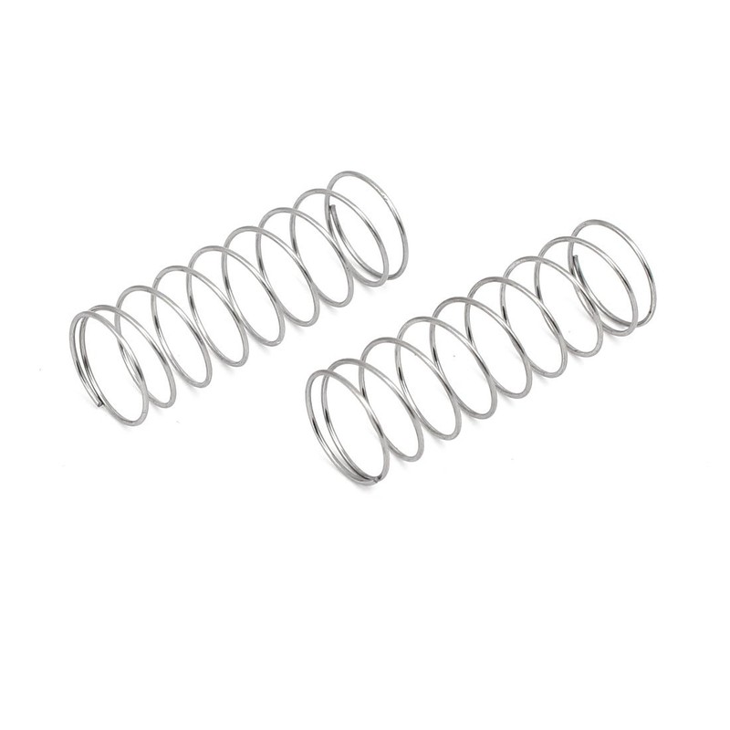 sourcingmap 0.6mmx12mmx35mm 304 Stainless Steel Compression Springs Silver Tone 10pcs