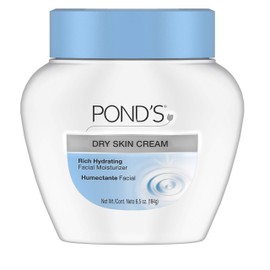 Ponds Dry Skin Cream 6.5 Ounce Jar (192ml) (6 Pack)