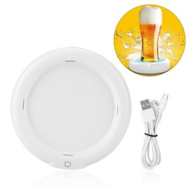 Ultrasonic Vibration Beer Foamer, Ultrasonic Beer Bubbler, with Built in 1800mah Lithium Battery, for Family Gatherings, Business Meetings and Bars