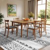 AiAngu 8x10 Area Rug for Living Room, Machine Washable Low