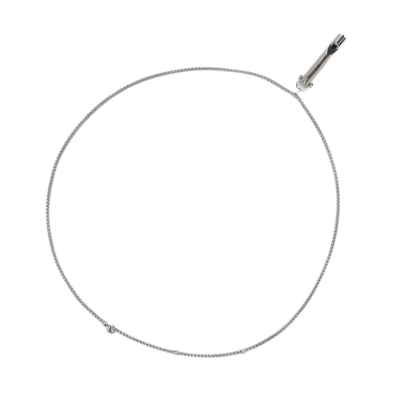 Whistle Pedant Necklace Reduce Anxiety Cylindrical Deep Breathing Stress Relief