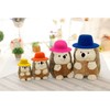 ASUNFO 12 Pcs Mini Top Hat Tiny Miniature Felt Hat