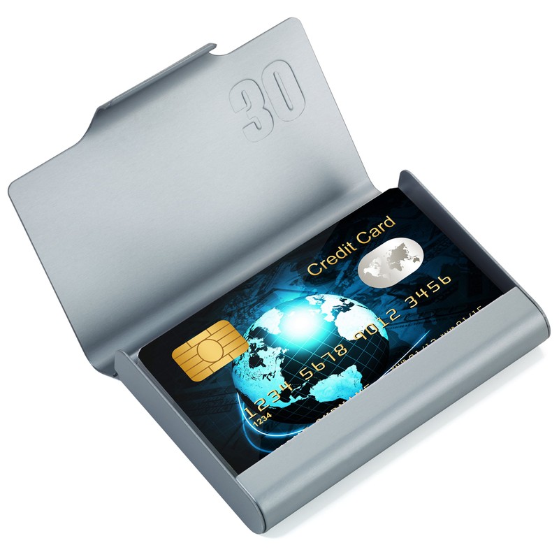 'Troika Jumbo 30 Card Case CDC78/Ti – Viste Business Card