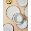 Pokini Santorini Mist Terracotta Reactive Glaze Plates and Bowls Sets,