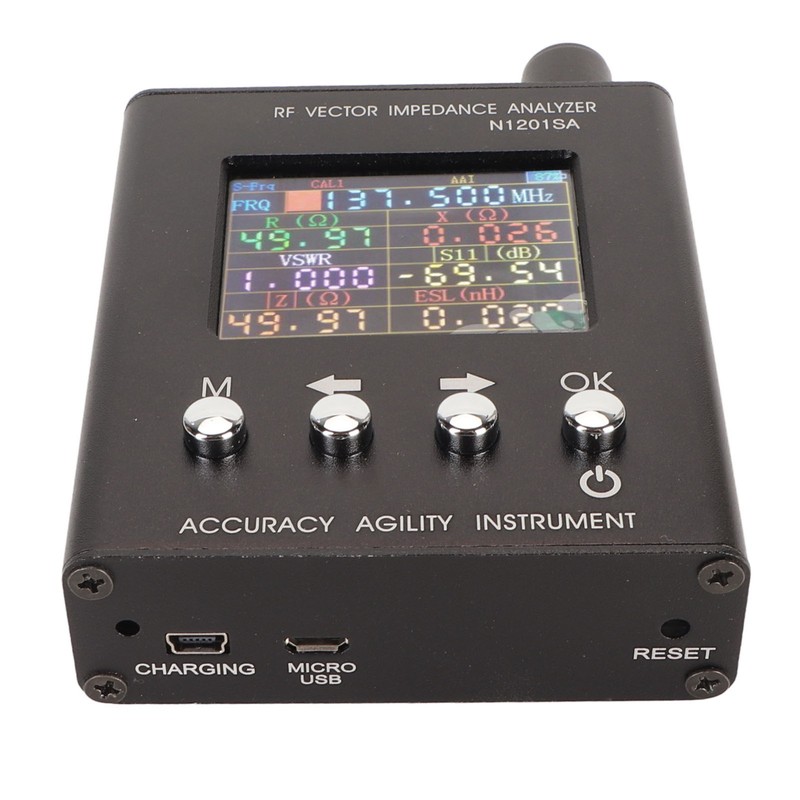 N1201SA RF Antenna Analyzer 34.375MHz Vector Impedance Portable SWR Antenna