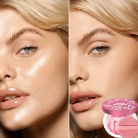 Polvo Compacto Para El Rostro Polvo Mate Maquillaje Base Imp
