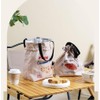 Clapoyis Lunch Bag, Drawstring Bag, Bento Box, Thermal Insulated Lunch