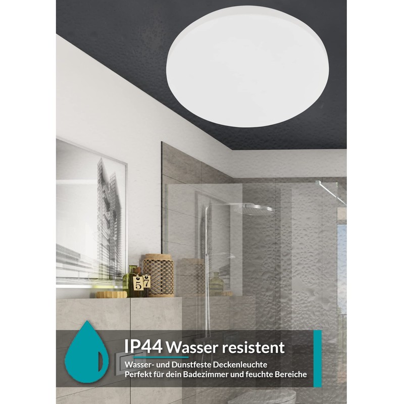 EGLO Pogliola LED Ceiling Light, Ceiling Light, Diameter 31 cm,
