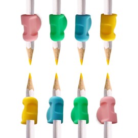 LAKJUOZ 8 Writing Aid for Pen, Children's Pen Hold, Children's Learning to Write Aid, Grip, Learning to Write Pen, Pencil Grips, Children's Pen Holder