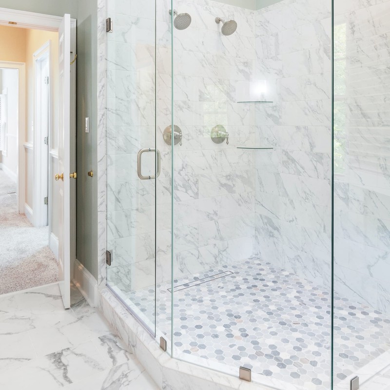 36 inch Linear Shower Drain with Removable Square Hole Panel