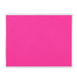 Ink Pad 5 x 4 Inch Craft Large Stamp Pad for Rubber Stamps Finger Painting (Hot Pink)