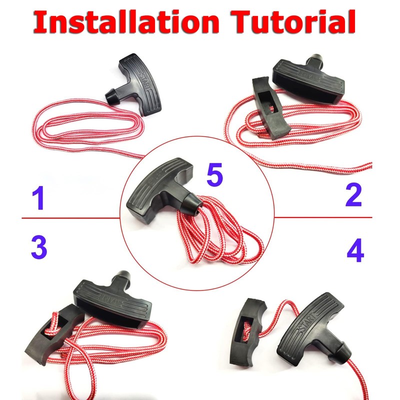 Ayellow 41A2828 Garage Emergency Release Pull Rope Cord Handle Kit