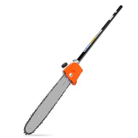 Kerlista Replacement Pole saw Attachment compatible with Weed Eater Snapper dewalt Craftsman Ryobi John Deere Worx Troy-Bilt and Homelite multi-tool Hus 28LD Power head Black