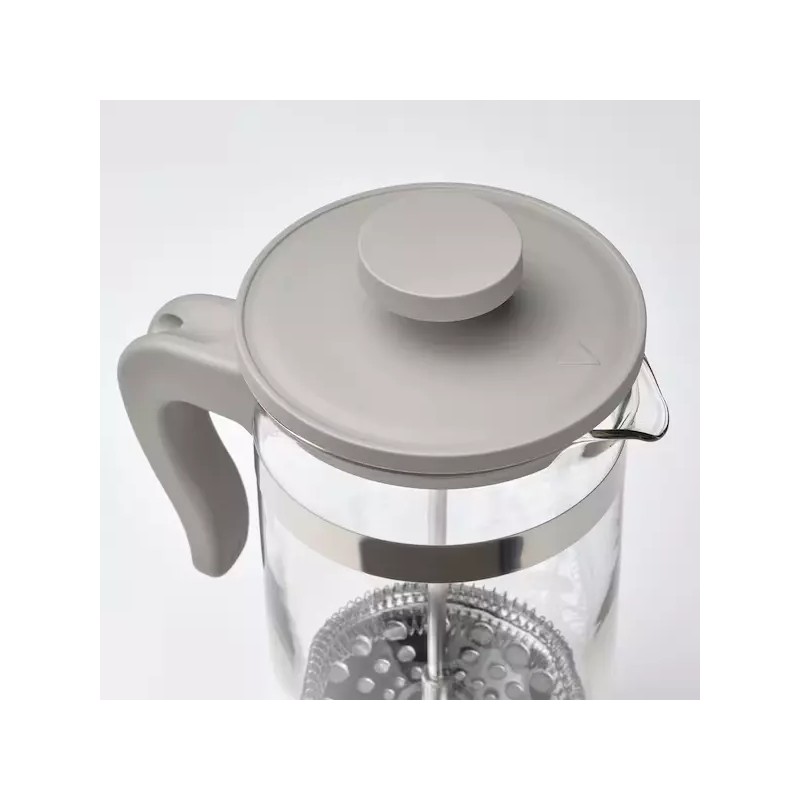IKEA UPPHETTA Coffee Tea Maker Glass Stainless Steel French Press