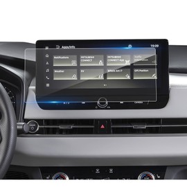 Coleya 2025 Outlander Screen Protector for Mitsubishi Outlander (ES/SE/SEL/Platinum) 12.3-inch Touch Screen, 9H Tempered Glass 2025 Outlander Accessories Scratch-resistant/HD Transparent 12.3"