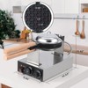 Electric Bubble Waffle Maker, 2800W Round Waffle Iron Bubble Waffle