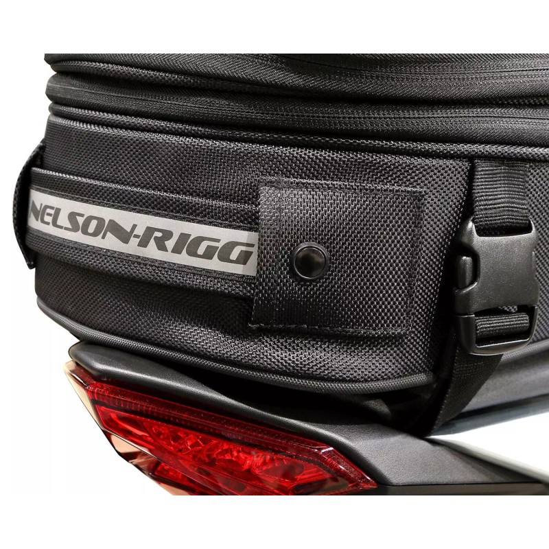 Nelson-Rigg Nelson Rigg CL-1060-ST2 Black Commuter Tour Motorcycle Tail Bag