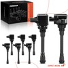 A-Premium 8PCS Ignition Coil Packs Compatible with Nissan Vehicles -