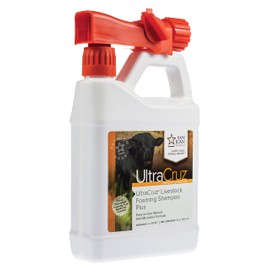 UltraCruz® Livestock Foaming Shampoo Plus for Cattle, Goats, Sheep and Pigs