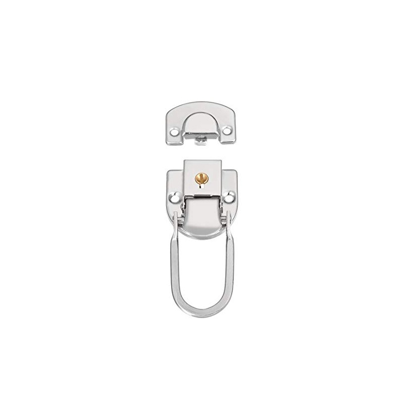 sourcing map 66mm x 34mm Metal Small Size Suitcase Lock