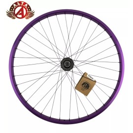 ALTA BMX 29" x 1.75 PURPLE FRONT OR FREEWHEEL FLIP FLOP Hub Sealed Bearing RIMS. - Front