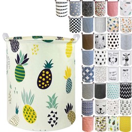 RoyBoder Collapsible Laundry Basket in Bedroom Waterproof Laundry Hamper in Bathroom Large Laundry Bag in College Dormitory Cloakroom Livingroom Nursery Organizer Toy Bin