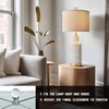 Akahttbn 2 Pack Lamp Finials Glass Crystal Ball, Lamp Finials