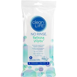 Cleanlife No Rinse Bathing Wipes
