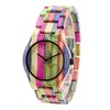 Fashionable Elegant Bamboo Wooden Watch Couples Quartz Wristwatch (#6)