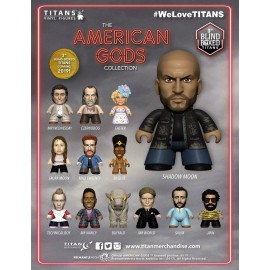 Titans American Gods Collection #1 Blind Box 3" Mini Vinyl Toy Figures -18 Units