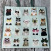 TJMaxx Shopping Gift Bag Cats Kittens Sunglasses Shades Glasses New