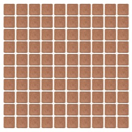 Kit Térmico de Cuña de Almohadilla de Cobre de 100 Piezas, Kit de Disipador de Calor Pequeño de Conductividad Térmica 401w / Mk, Disipador de Calor de Aleta de Biselado de Cobre Puro(15x15x0.5mm)