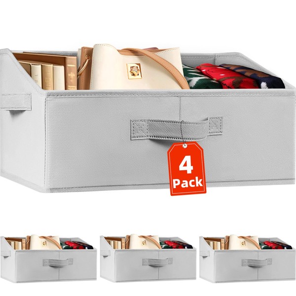 Criusia Criusia Closet Organizers Bins 4 Pack - Large Closet