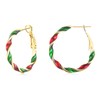 CERSLIMO Christmas Earrings for Women, Lightweight Xmas Holiday Colorful Candy