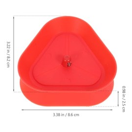 UPKOCH Soporte para Cartas De Juego Manos Libres En Forma De TriáNgulo, 6 Piezas, Abs, Colores Surtidos, Ideal para Reuniones Familiares, Juegos De Mesa, NiñOs Y Personas Mayores