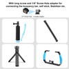 PULUZ 60m Waterproof Dive Case for Insta360 X5, Invisible Underwater