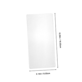 Gatuida 30Pcs Transparent Bookmark Holders Artistic Bookmark Pouch for Wrapping and Protection Display Sleeves for Stylish Bookmarks