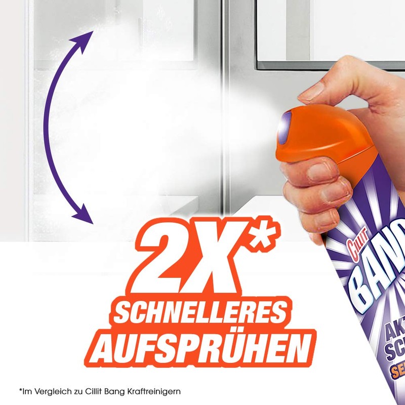 Cillit Bang Active Foam Soap Scraps and Shine, 600 ml