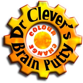 Stress Putty | Sensory Relief | Fidget Toy | Relax and Concentrate | Colour Change 20g tin by Dr Cleverâ¢