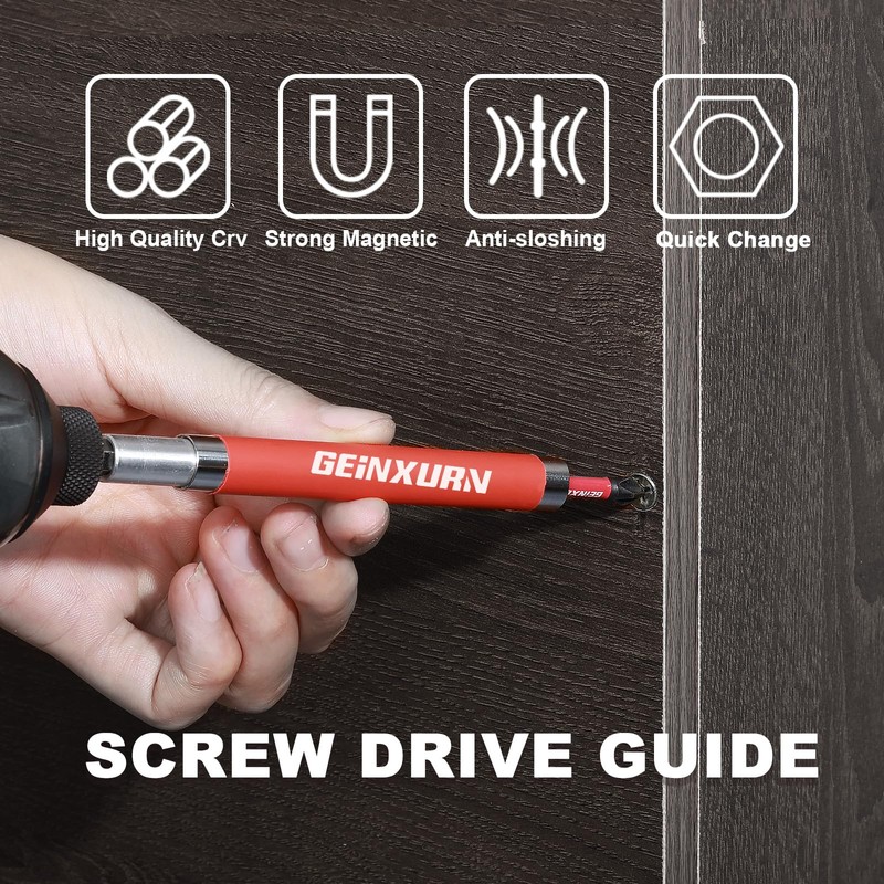 Geinxurn 3 PCS Drive Guide with Self Retracting Sleeve(3.5”) and