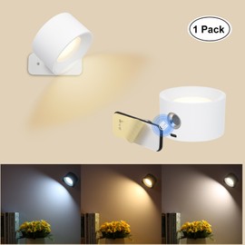 Neoglint  1pc 4.5W USB Cabinet Lamp Bedside book light Built-in 2000mAh High Capacity Rechargeabe Cell for Living Room Bedroom Cupboard Wardrobe