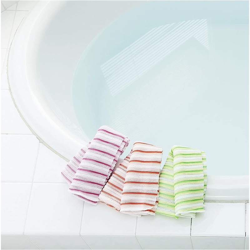 aisen Her Soft Body Towel, Pink, Set of 2