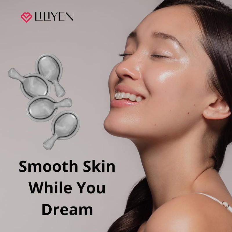 LILIYEN Multi-purpose Oligopeptides Silver Capsules - Multi-Function Skin Renewal, 30