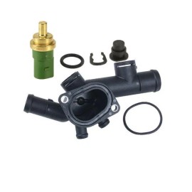 RPM FOR 98-05 VOLKSWAGEN BEETLE 2.0L Coolant Hose Flange  w/Gasket-Round Sensor Kit